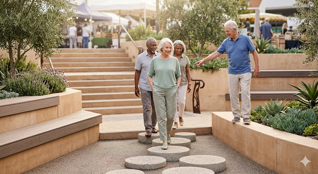 Balance training in action